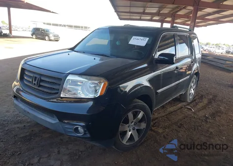 2014 Honda Pilot Touring from USA, damaged, VIN 5FNYF4H9XEB038873